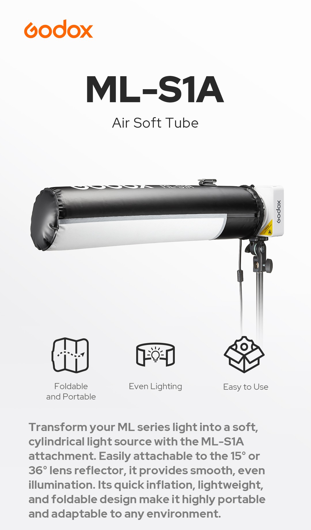 Godox ML-S1A Air Soft Tüp