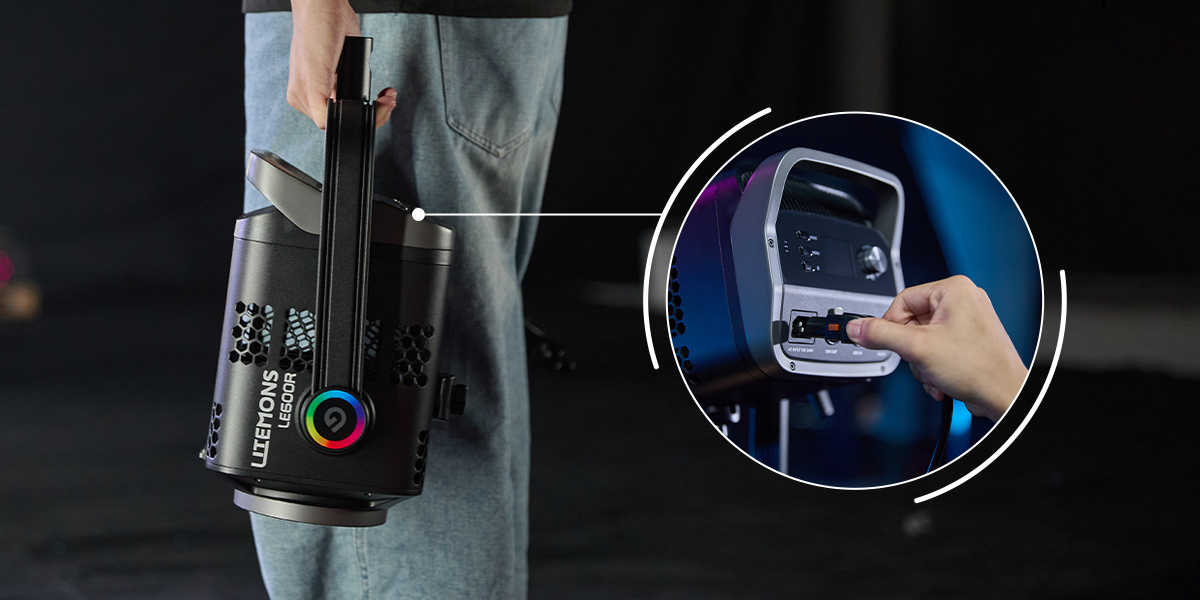 Godox LE600R dahili güç yapısı