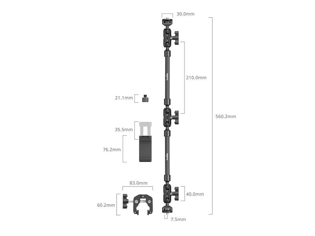 SmallRig 4766 Clamp Uçlu Magic Arm - Türkiye’de Amerika Fiyatları ...